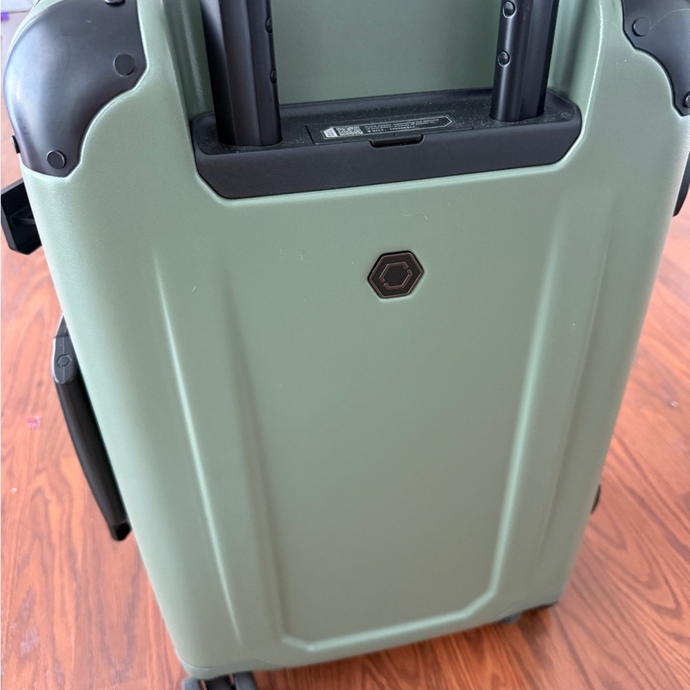 Samsonite Olive Hardshell Luggage Carry on - Picture 6 of 8